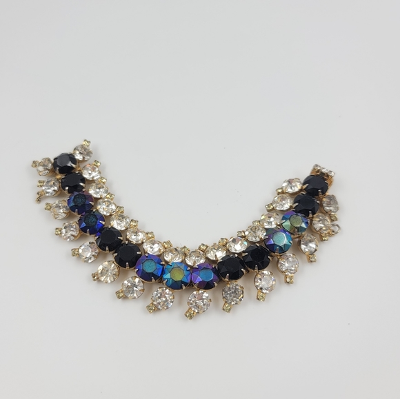 Vtg Hobe rhinestone bracelet - Picture 3 of 10